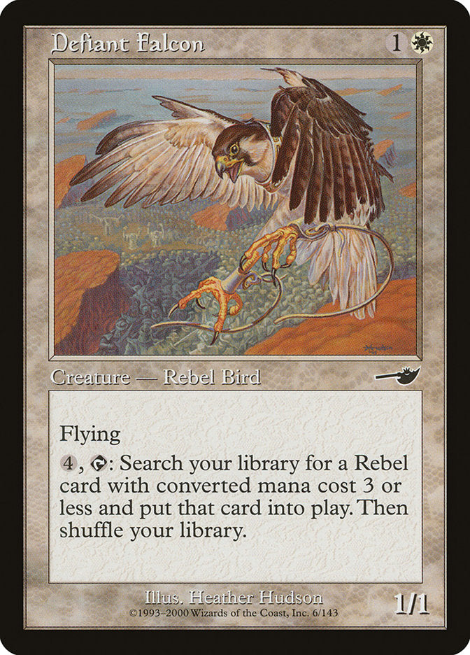 Defiant Falcon [Nemesis] Magic: The Gathering