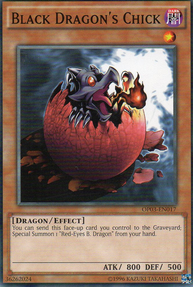 Black Dragon's Chick [OP03-EN017] Common Yu-Gi-Oh!