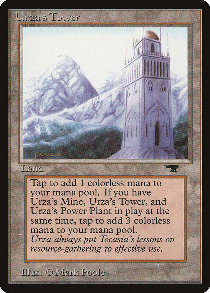 Urza's Tower (Mountains) [Antiquities] Magic: The Gathering