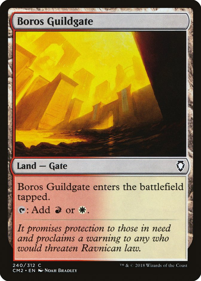 Boros Guildgate [Commander Anthology Volume II] Magic: The Gathering