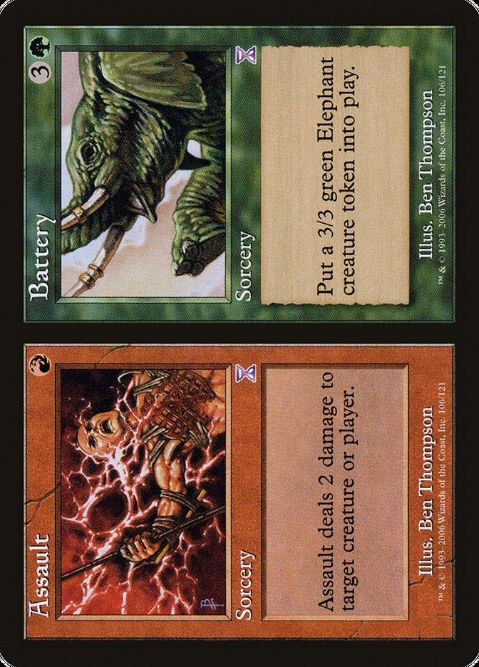 Assault // Battery [Time Spiral Timeshifted] Magic: The Gathering