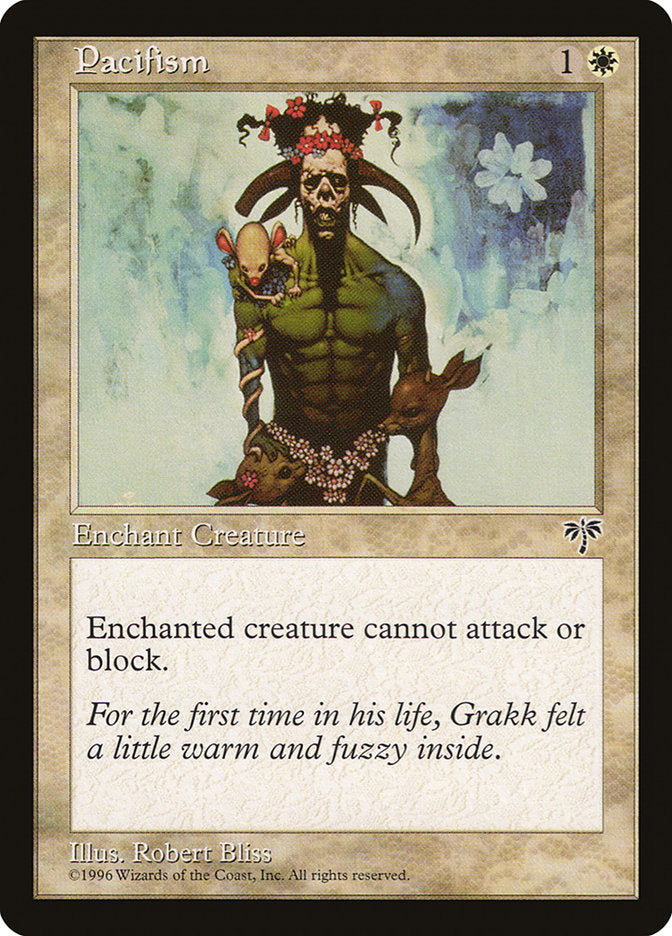 Pacifism [Mirage] Magic: The Gathering
