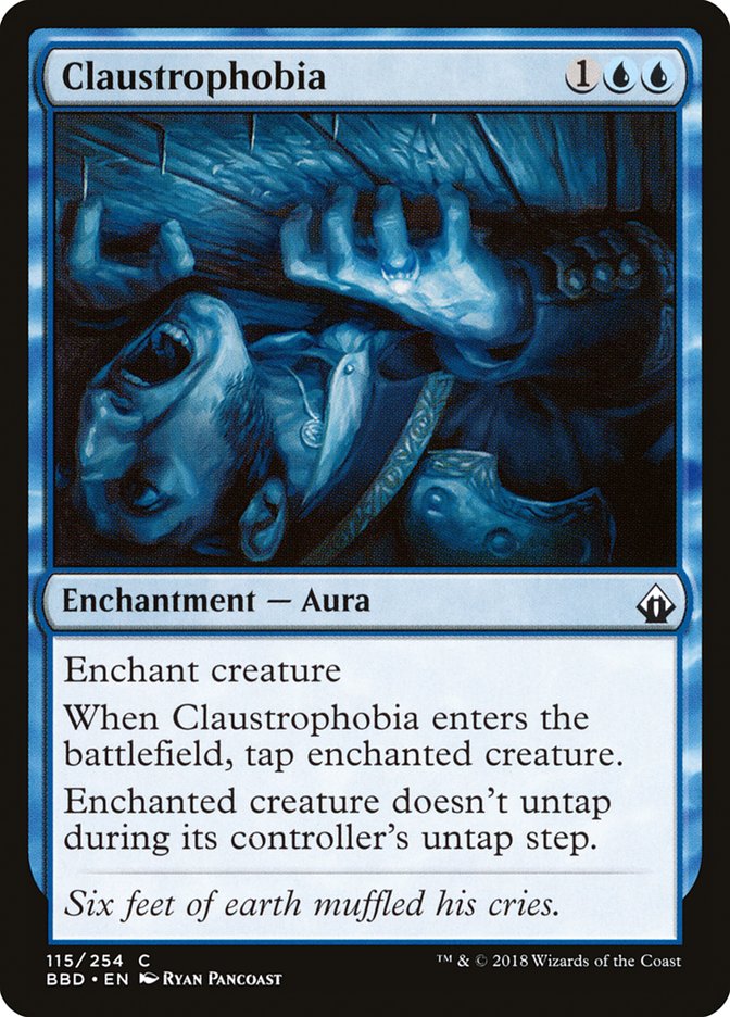 Claustrophobia [Battlebond] Magic: The Gathering