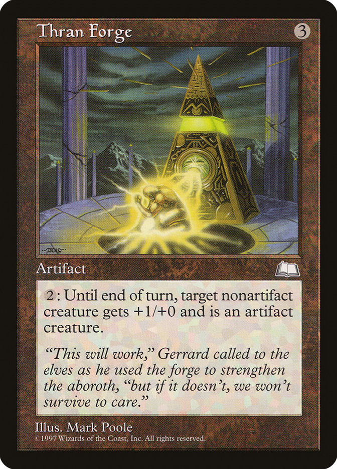 Thran Forge [Weatherlight] Magic: The Gathering