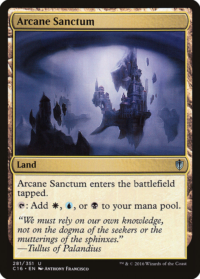 Arcane Sanctum [Commander 2016] Magic: The Gathering