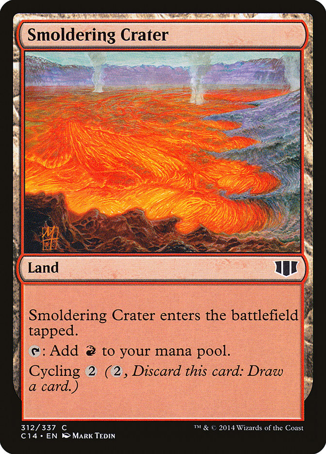 Smoldering Crater [Commander 2014] Magic: The Gathering