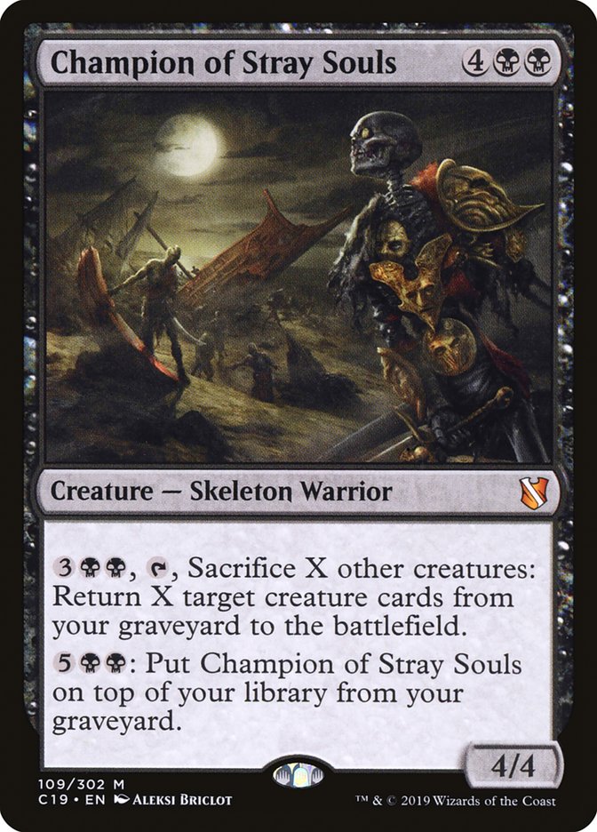 Champion of Stray Souls [Commander 2019] Magic: The Gathering