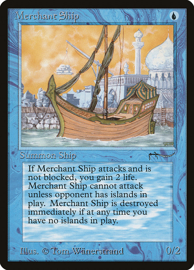 Merchant Ship [Arabian Nights] Magic: The Gathering