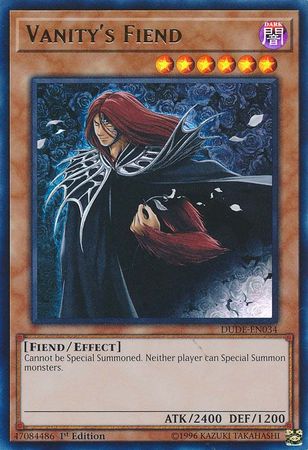 Vanity's Fiend [DUDE-EN034] Ultra Rare Yu-Gi-Oh!