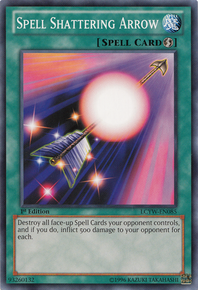 Spell Shattering Arrow [LCYW-EN085] Common Yu-Gi-Oh!