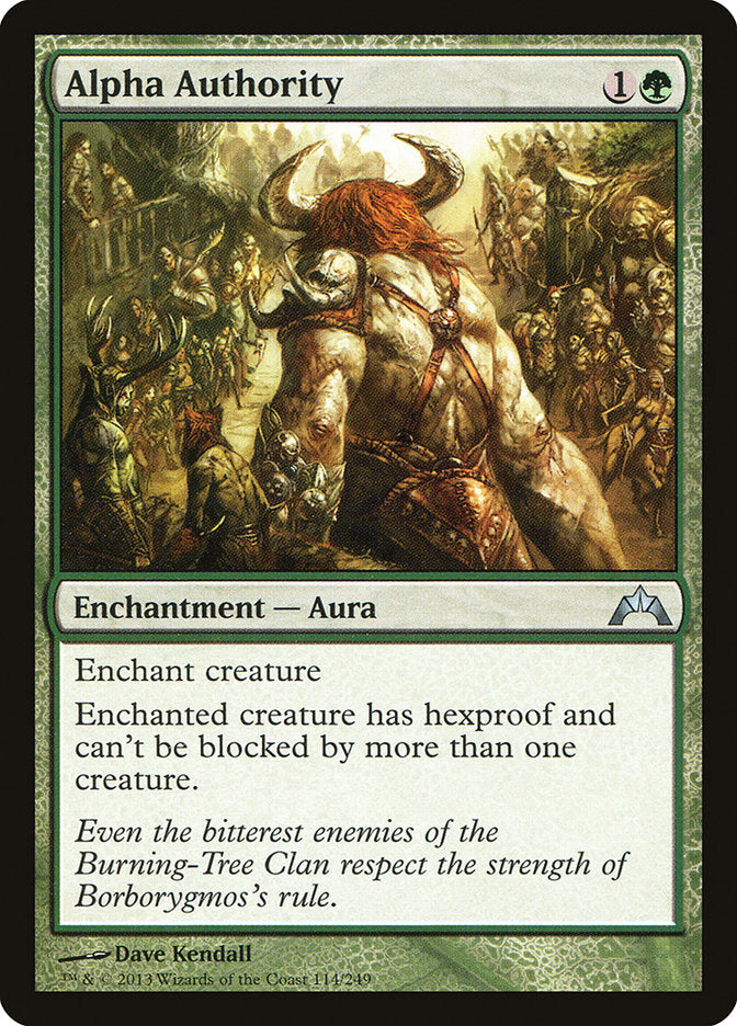 Alpha Authority [Gatecrash] Magic: The Gathering