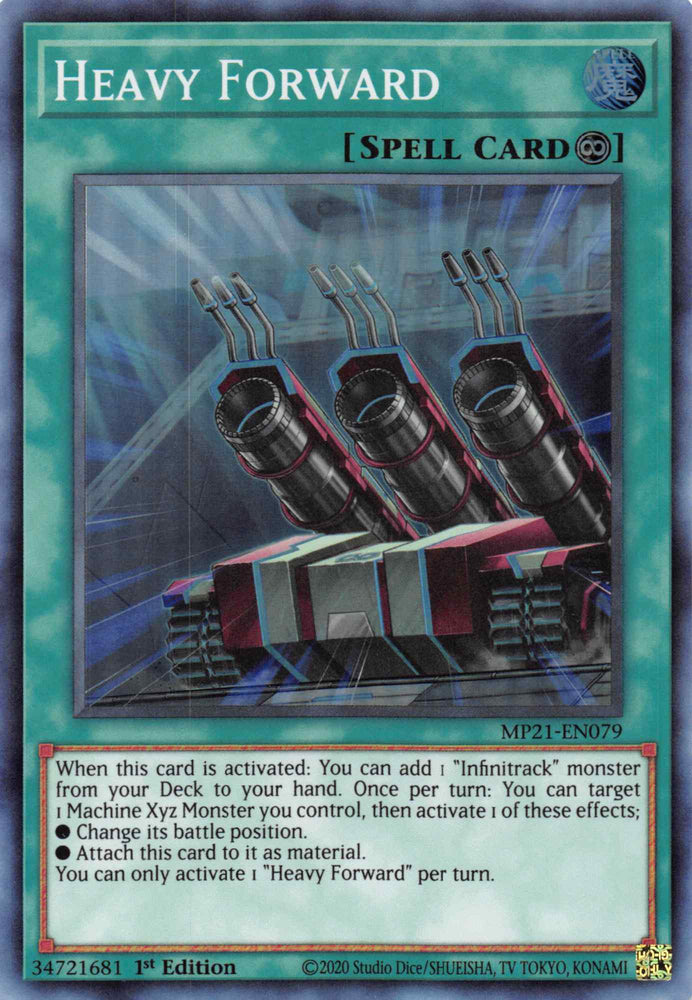 Heavy Forward [MP21-EN079] Super Rare Yu-Gi-Oh!
