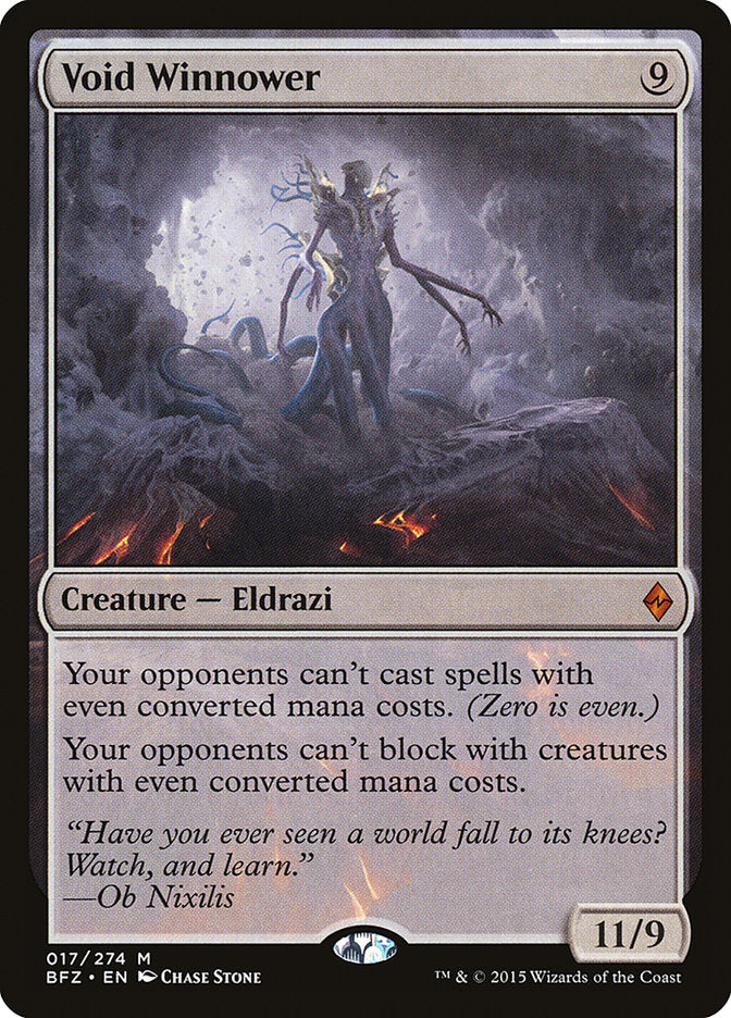 Void Winnower [Battle for Zendikar] Magic: The Gathering
