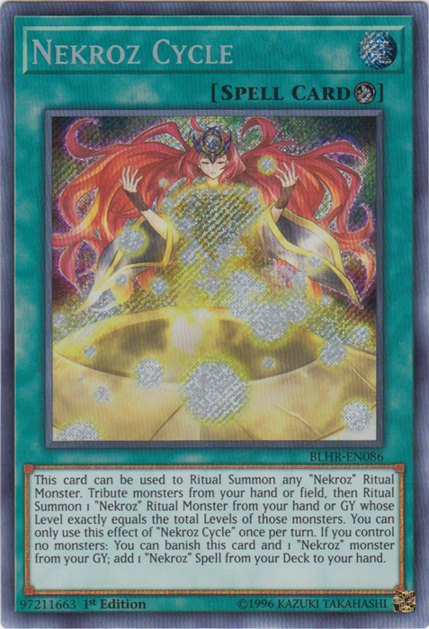 Nekroz Cycle [BLHR-EN086] Secret Rare Yu-Gi-Oh!