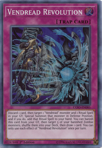 Vendread Revolution [EXFO-EN085] Super Rare Yu-Gi-Oh!