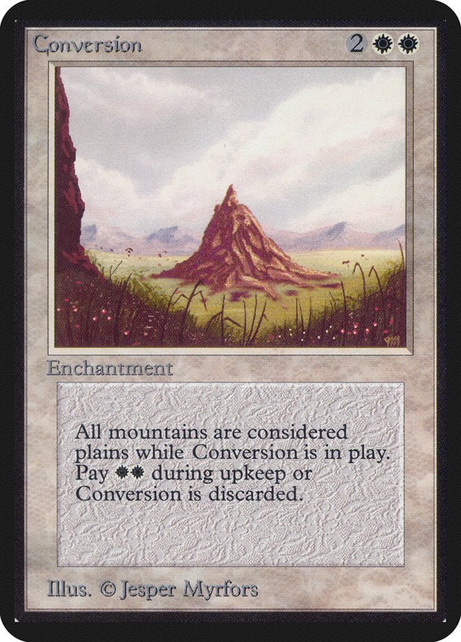 Conversion [Alpha Edition] Magic: The Gathering