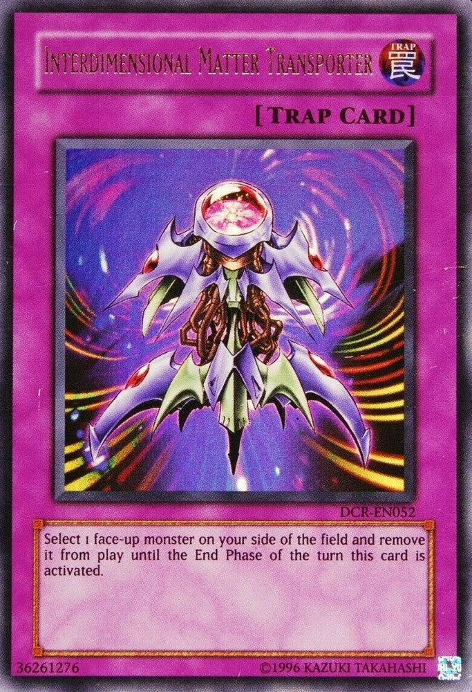 Interdimensional Matter Transporter [DCR-EN052] Ultra Rare Yu-Gi-Oh!
