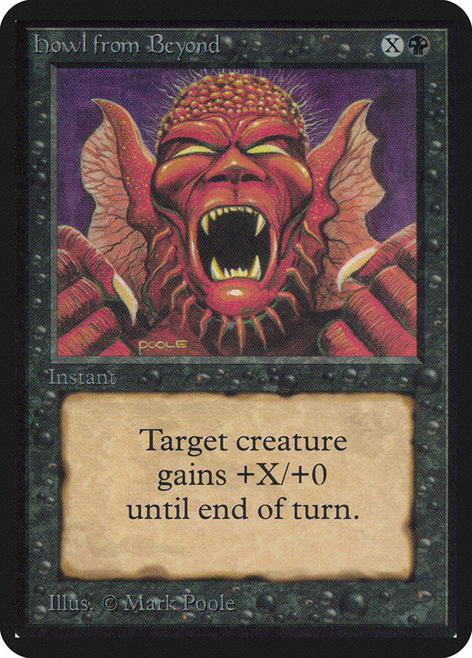 Howl from Beyond [Alpha Edition] Magic: The Gathering