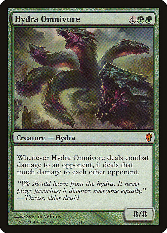 Hydra Omnivore [Conspiracy] Magic: The Gathering