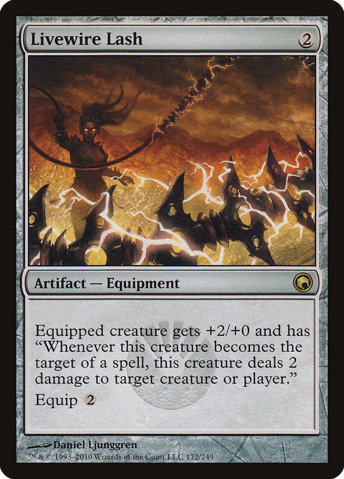 Livewire Lash [Scars of Mirrodin] Magic: The Gathering
