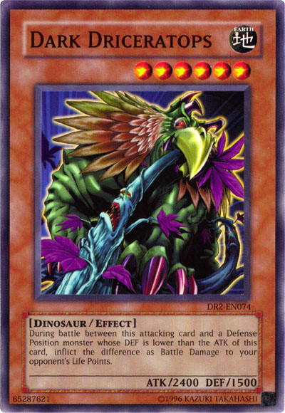 Dark Driceratops [DR2-EN074] Common Yu-Gi-Oh!