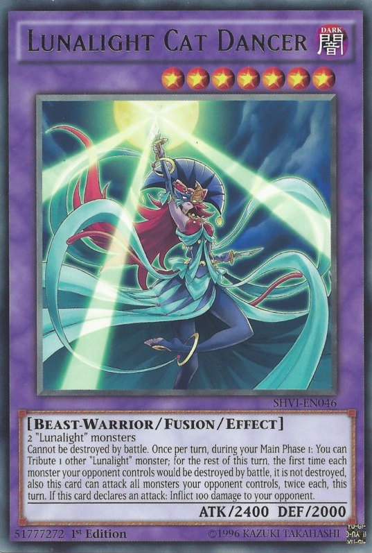Lunalight Cat Dancer [SHVI-EN046] Rare Yu-Gi-Oh!
