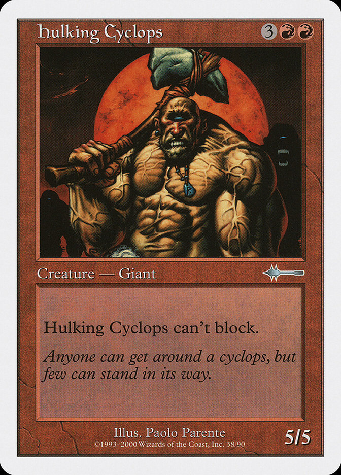 Hulking Cyclops [Beatdown] Magic: The Gathering