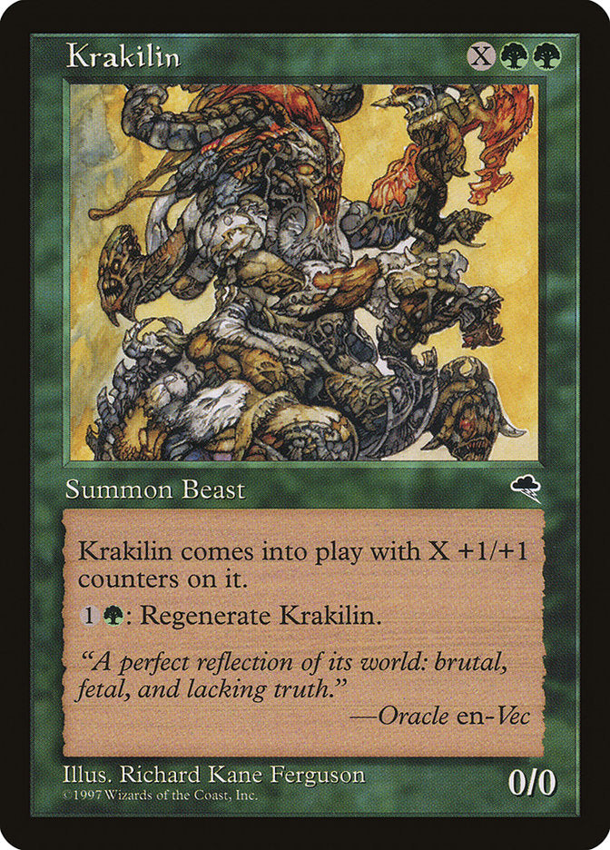 Krakilin [Tempest] Magic: The Gathering