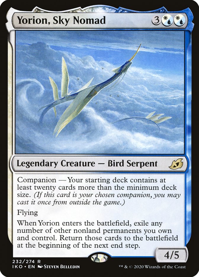 Yorion, Sky Nomad [Ikoria: Lair of Behemoths] Magic: The Gathering