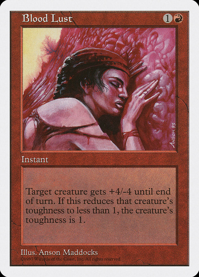 Blood Lust [Fifth Edition] Magic: The Gathering