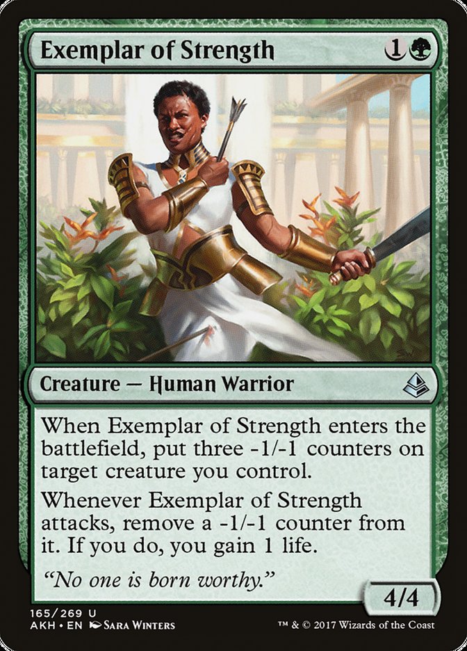 Exemplar of Strength [Amonkhet] Magic: The Gathering