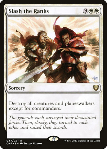 Slash the Ranks [Commander Legends] Magic: The Gathering