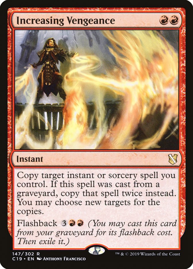 Increasing Vengeance [Commander 2019] Magic: The Gathering
