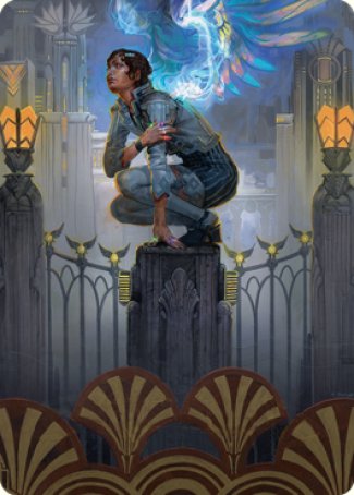 Giada, Font of Hope 2 Art Card [Streets of New Capenna Art Series] Magic: The Gathering