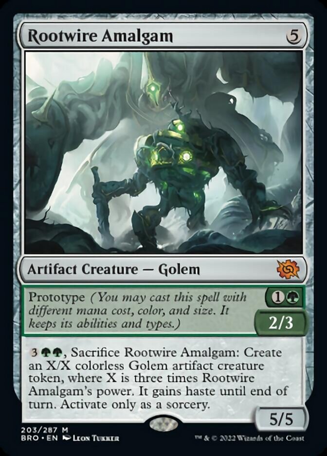 Rootwire Amalgam [The Brothers' War] Magic: The Gathering