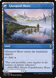 Glasspool Mimic // Glasspool Shore [Zendikar Rising] Magic: The Gathering