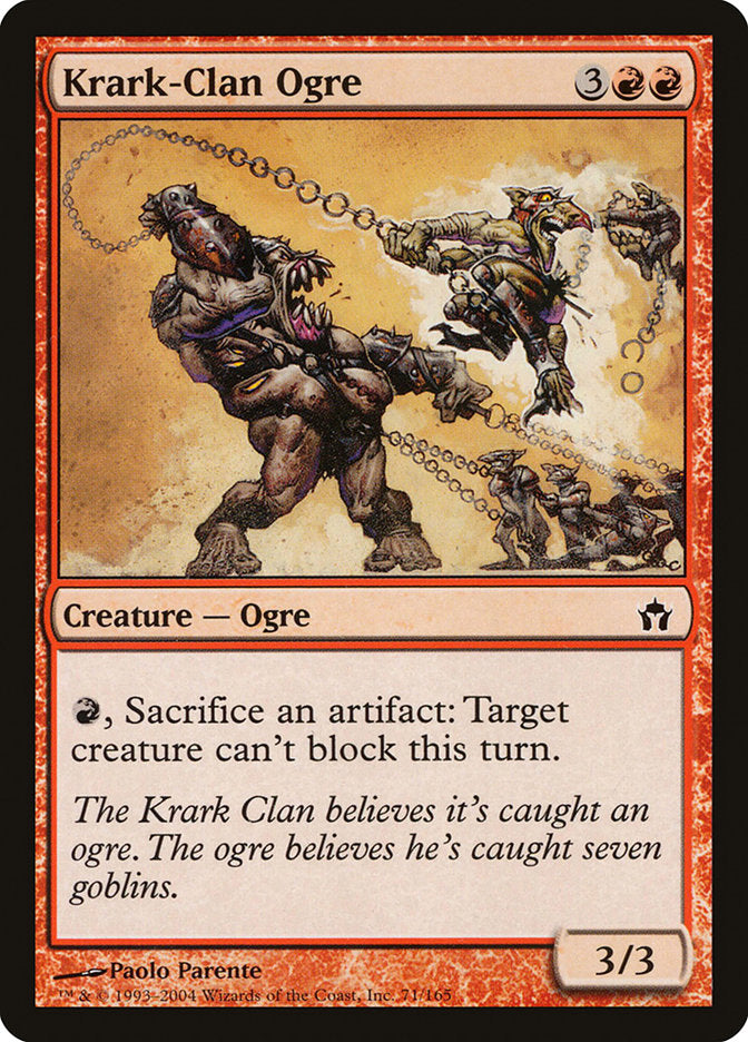 Krark-Clan Ogre [Fifth Dawn] Magic: The Gathering