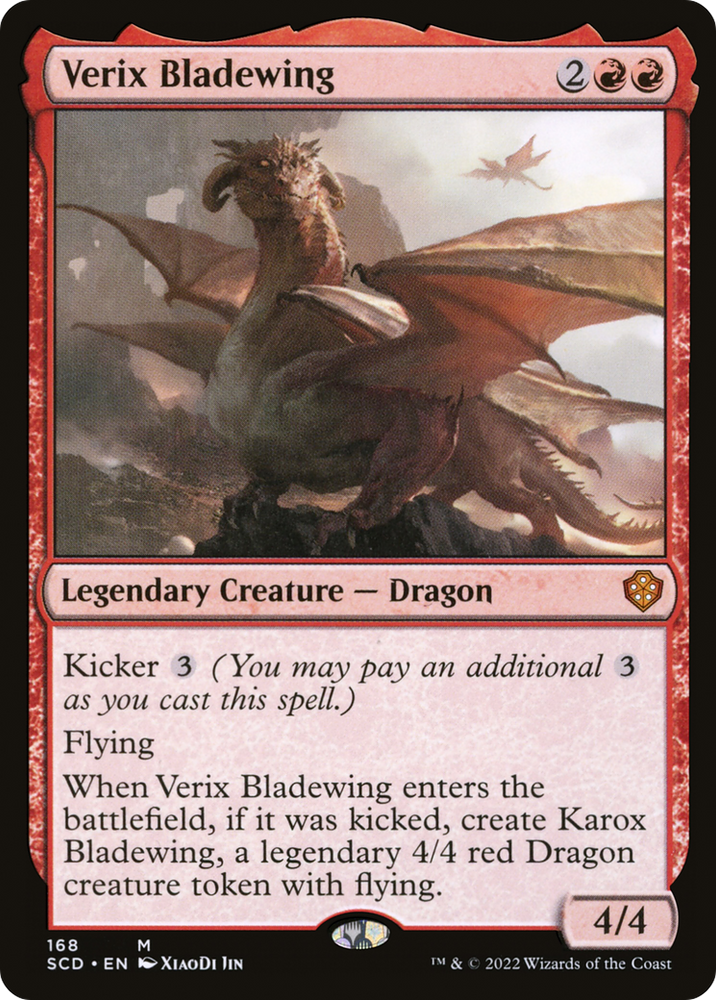 Verix Bladewing [Starter Commander Decks] Magic: The Gathering