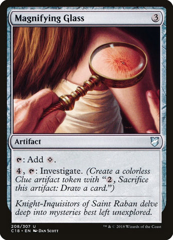 Magnifying Glass [Commander 2018] Magic: The Gathering