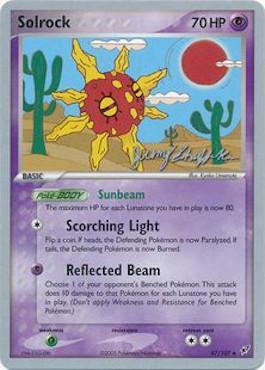 Solrock (47/107) (Rambolt - Jeremy Scharff-Kim) [World Championships 2007] Pokémon