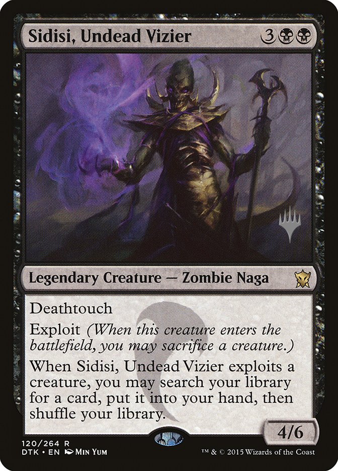 Sidisi, Undead Vizier (Promo Pack) [Dragons of Tarkir Promos] Magic: The Gathering