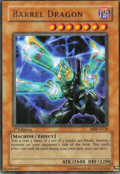 Barrel Dragon [MRD-E126] Ultra Rare Yu-Gi-Oh!