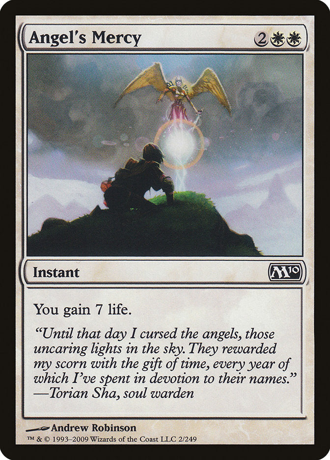 Angel's Mercy [Magic 2010] Magic: The Gathering