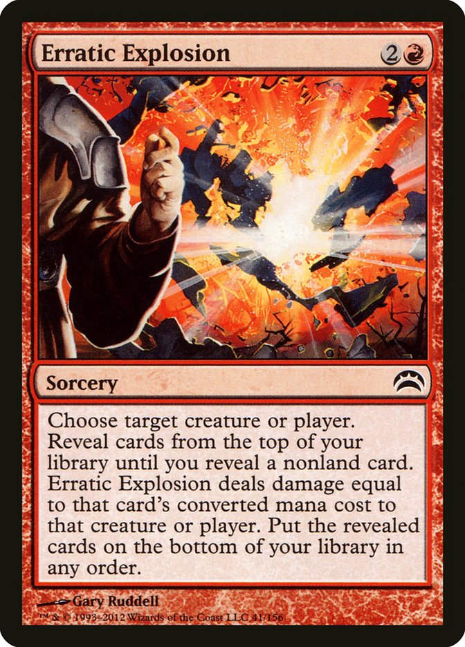 Erratic Explosion [Planechase 2012] Magic: The Gathering