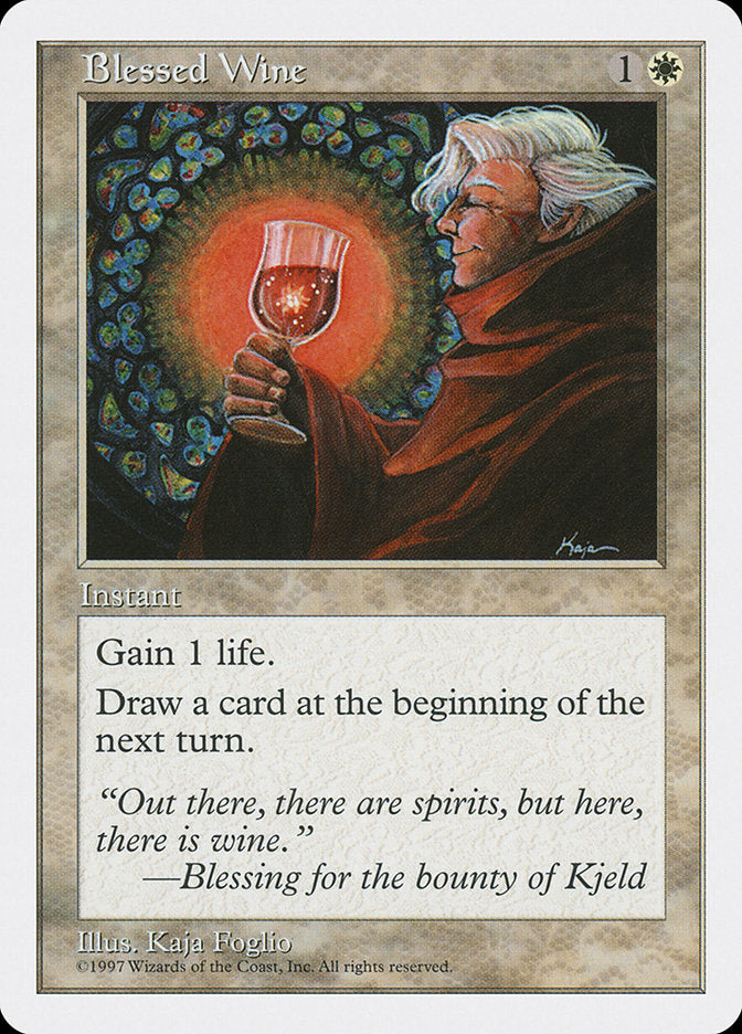 Blessed Wine [Fifth Edition] Magic: The Gathering