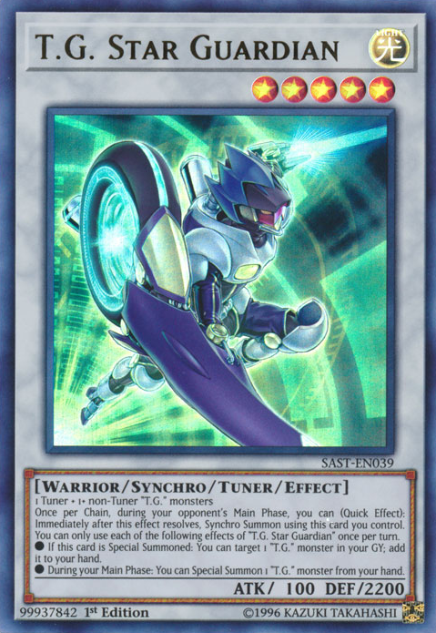 T.G. Star Guardian [SAST-EN039] Ultra Rare Yu-Gi-Oh!