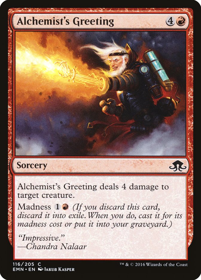 Alchemist's Greeting [Eldritch Moon] Magic: The Gathering