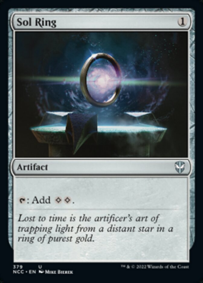 Sol Ring [Streets of New Capenna Commander] Magic: The Gathering