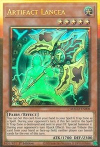 Artifact Lancea [MAGO-EN008] Gold Rare Yu-Gi-Oh!