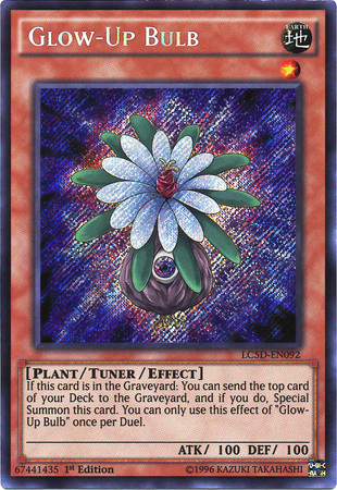Glow-Up Bulb [LC5D-EN092] Secret Rare Yu-Gi-Oh!